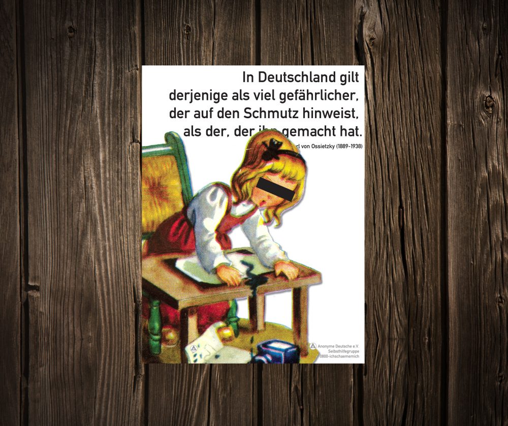 poster typisch deutsch